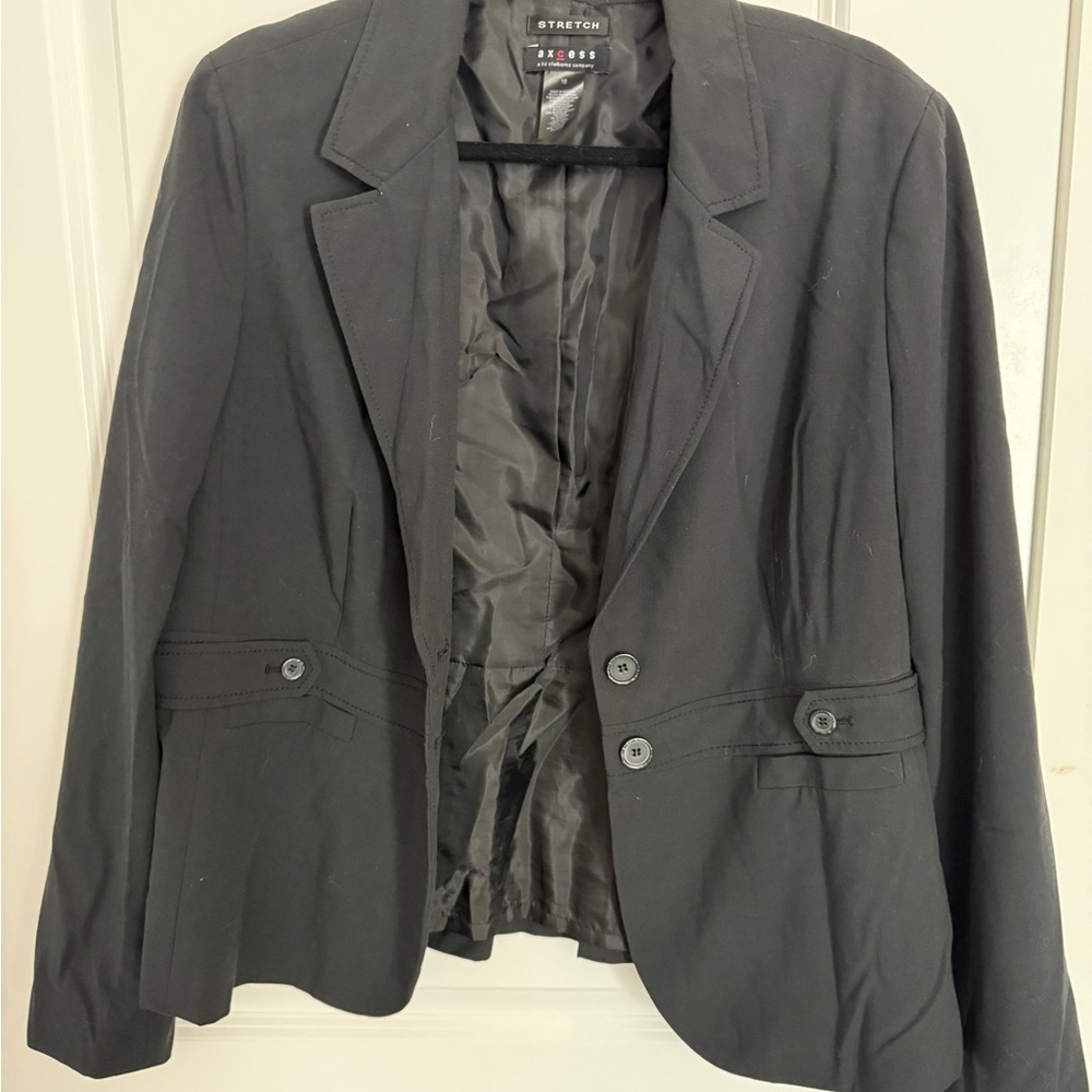 Axcess Classic Black Blazer